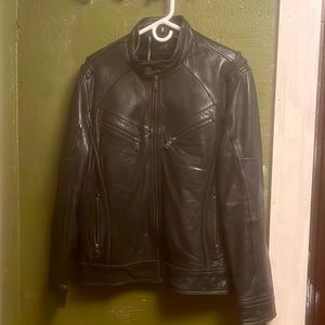 Knoles & Carter Leather Jacket. Size L